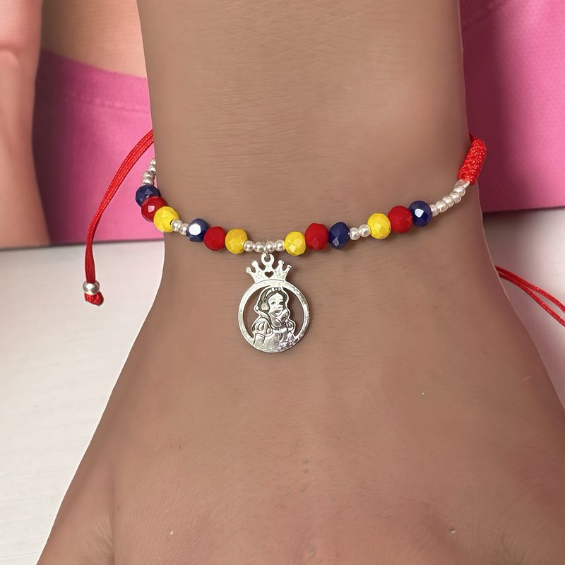 Pulsera Hilo Princesa para ninas con Plata 925