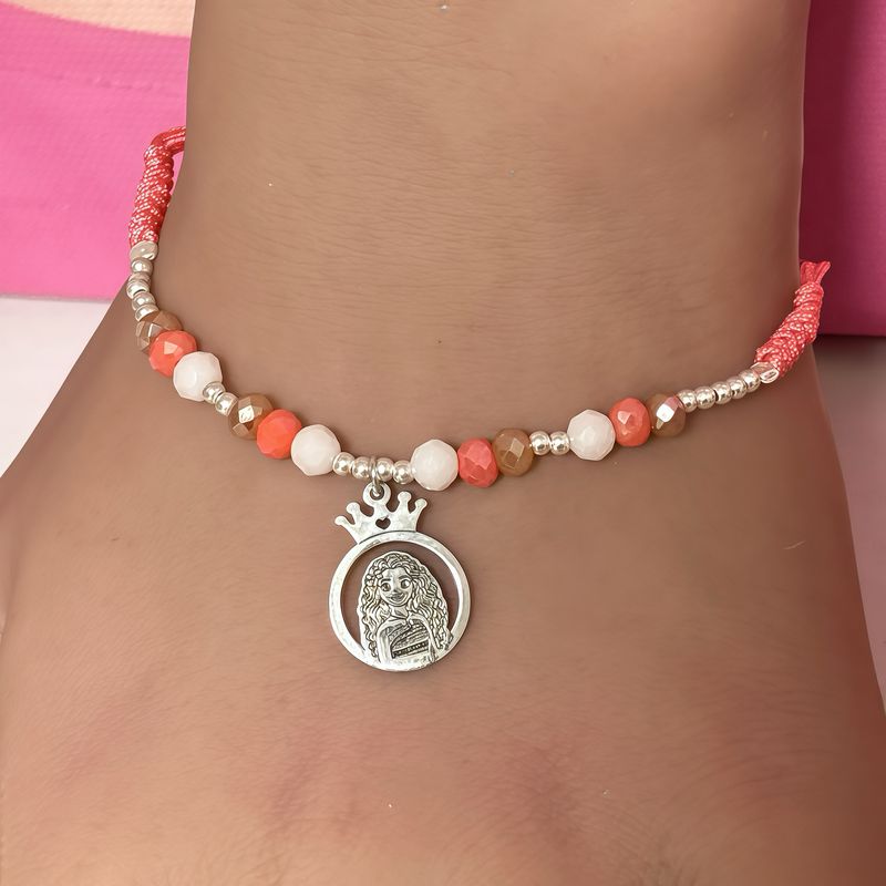 Pulsera Hilo Princesa para ninas con Plata 925