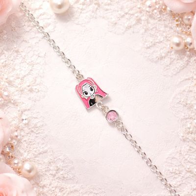 Pulsera para Nina 5.5" KP, Plata 925 Mexicana