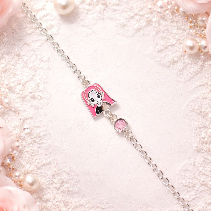 Pulsera para Nina 5.5" KP, Plata 925 Mexicana