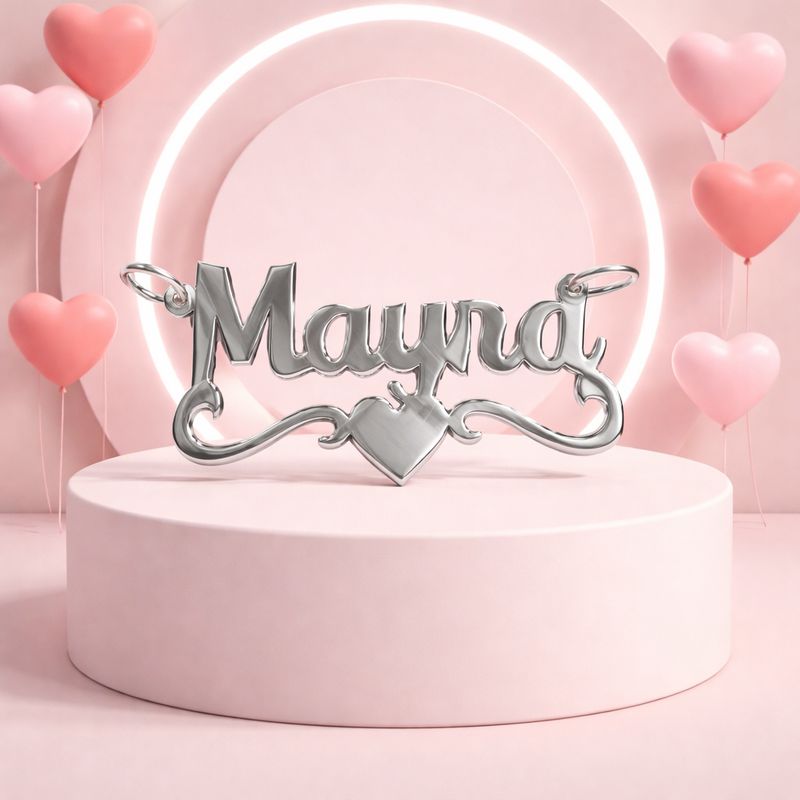 Dije "Mayra 3.5cm Plata 925 MX
