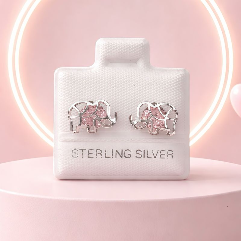 Broquel 3D Tortuga Rosas Plata 925 MX