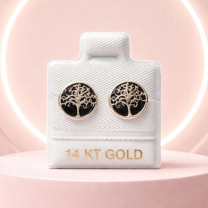 Broquel Arbol de la Vida Esmaltado Plata 925 MX