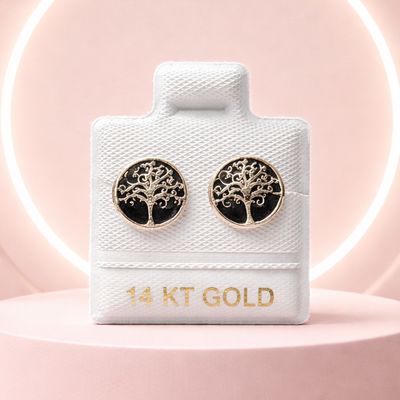 Broquel Arbol de la Vida Esmaltado Plata 925 MX