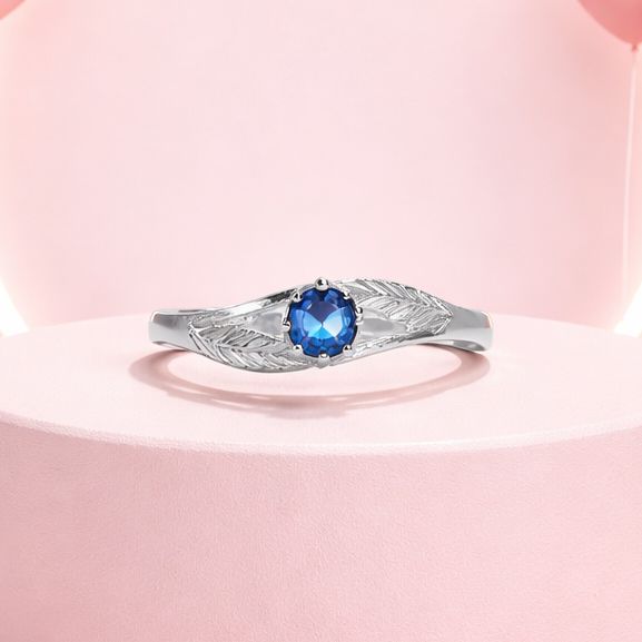 Anillo Niña Floral  Plata 925 MX