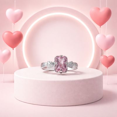 Anillo Nina Corte princesa Plata 925 MX