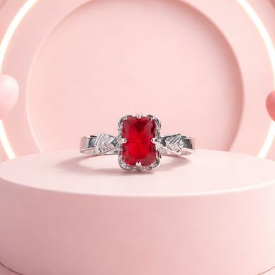 Anillo Nina Corte princesa Plata 925 MX