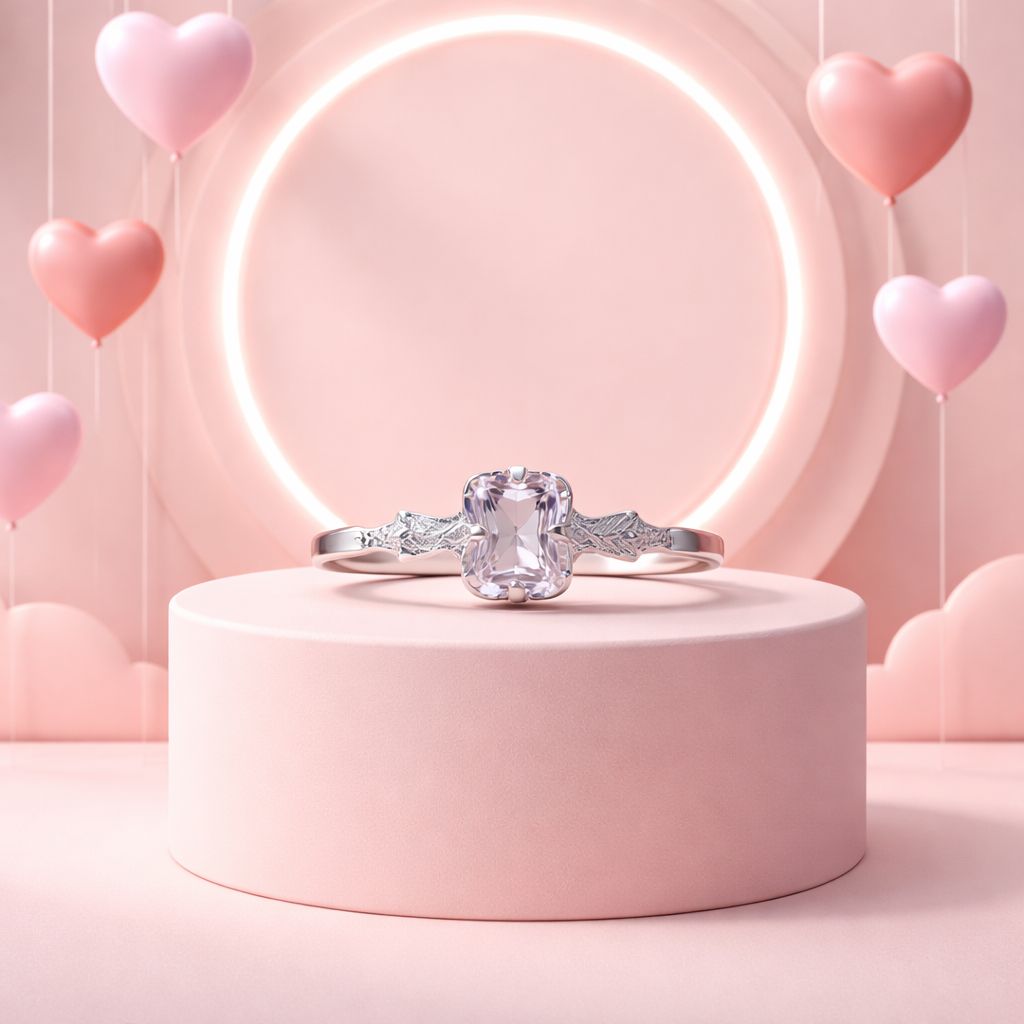 Anillo Nina Corte princesa Plata 925 MX