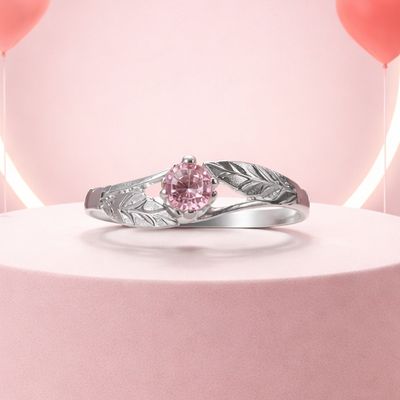 Anillo Niña Floral  Plata 925 MX