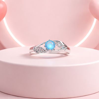 Anillo Niña Floral  Plata 925 MX