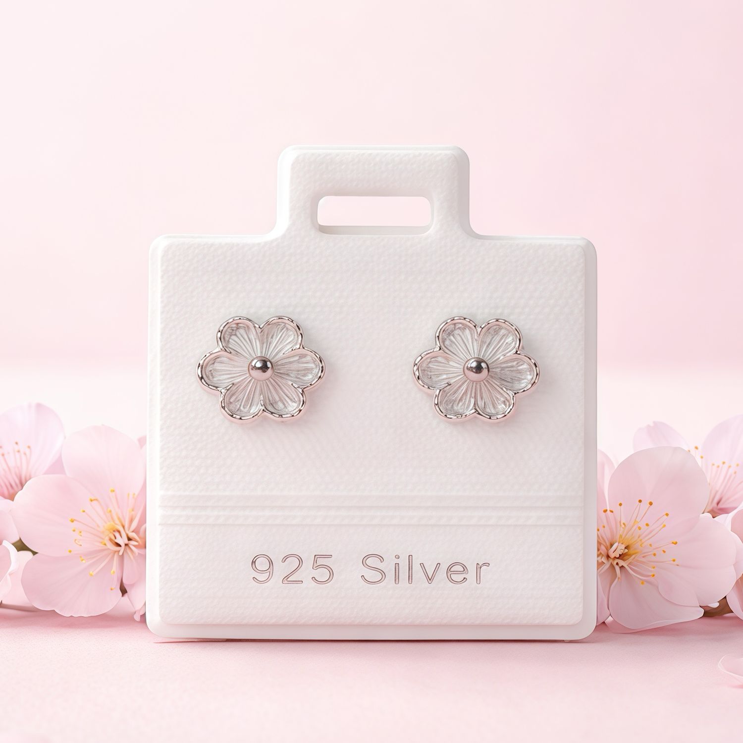 Broquel Flor Boleada Plata 925 MX