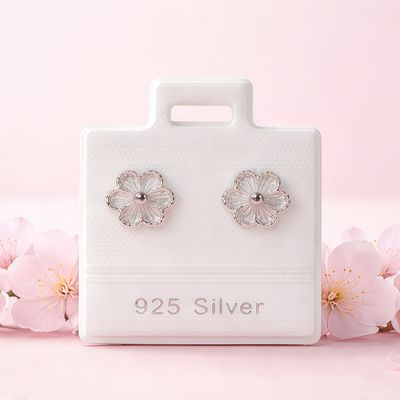 Broquel Flor Boleada Plata 925 MX