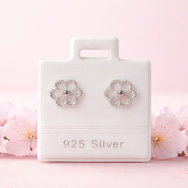 Broquel Flor Boleada Plata 925 MX