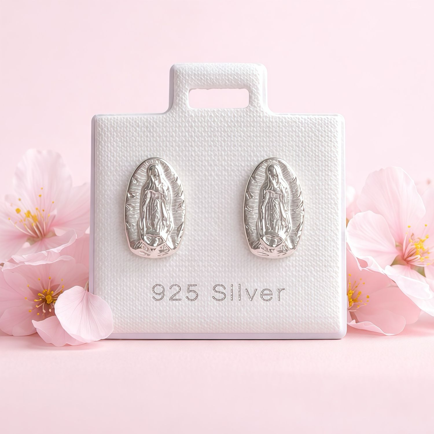 Broquel Virgen de Guadalupe Plata 925 MX