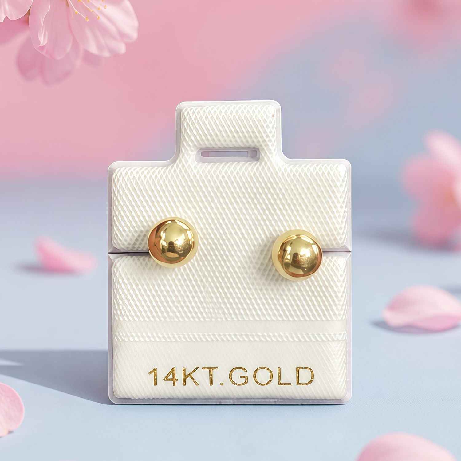 Broquel Dormilona #5mm Oro 14K. MX