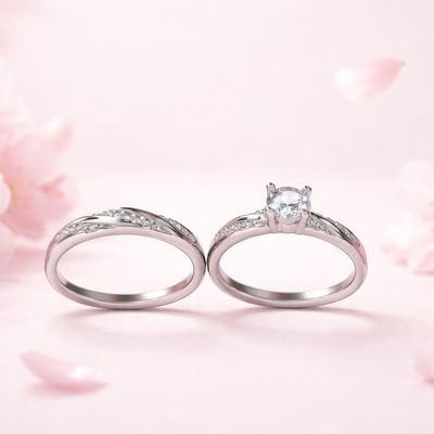 Alianzas Sello de AMOR # 8 PLATA 925 Italiana