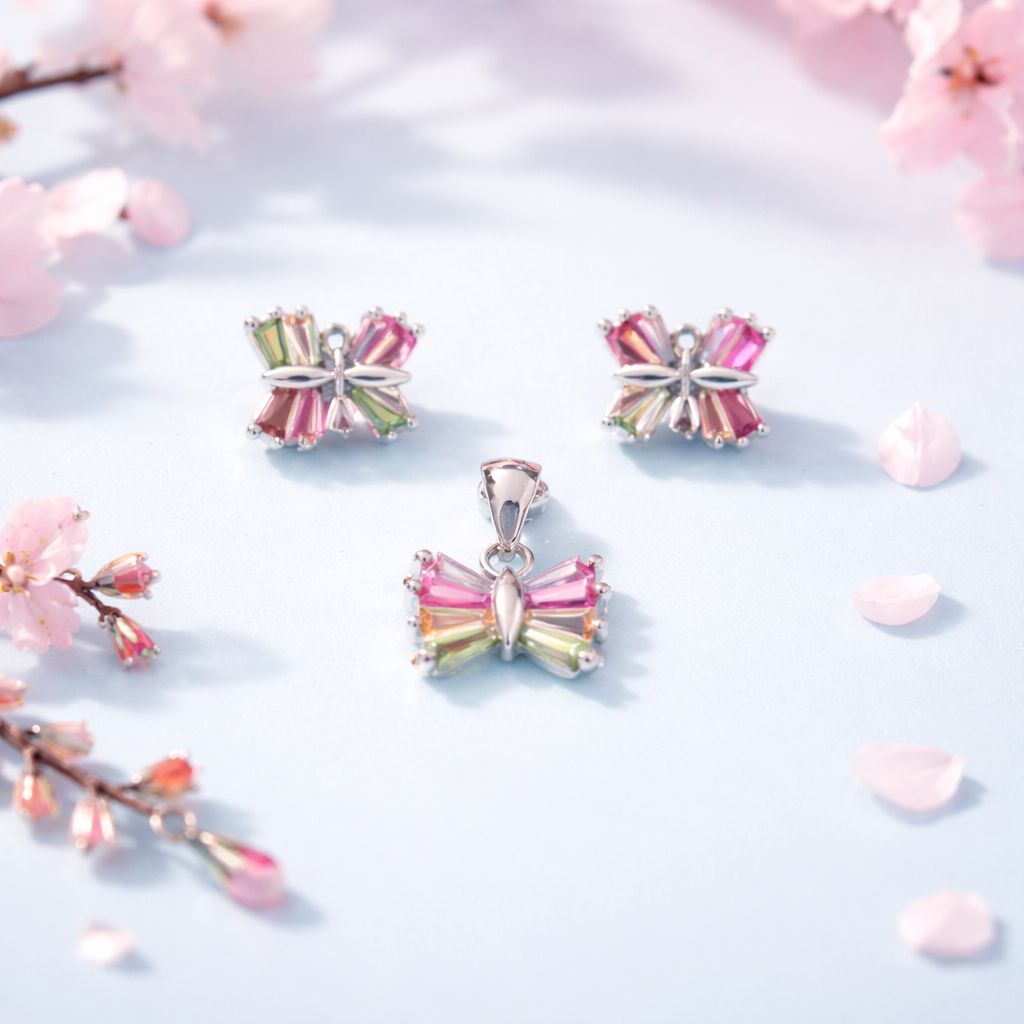 Set Monito Marquiz Premium, Mide 1cm, Plata Italiana 925