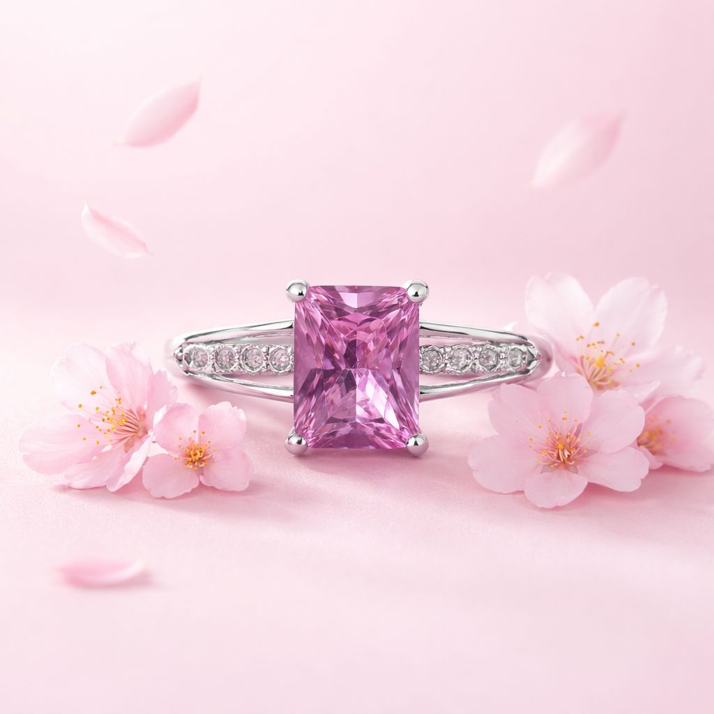 Anillo Solitario Corte Princesa Plata 925 Mexican