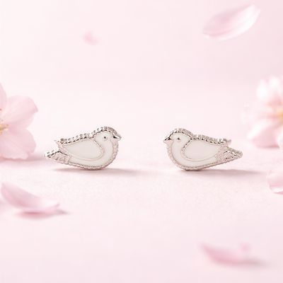 Broquel Palomita Boleada Plata 925 Mexicana 