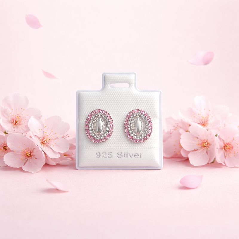 Broquel virgen especial pasta, mide 1 cm plata 925 mexicana