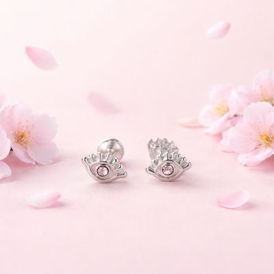 Broquel Ojo de la Suerte Plata 925 Mexicano