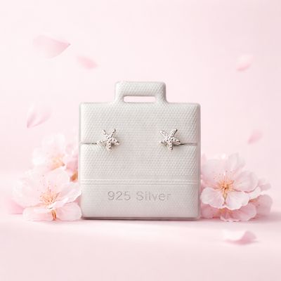 Broquel Estrella de mar mini Plata 925