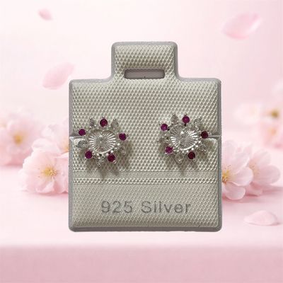 Broquel Premium Virgen de Guadalupe Corazon Rojo y Blanco plata 925
