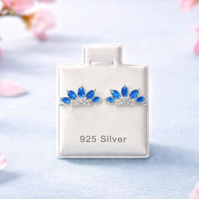 Broquel Marquiz Jumbo Premium Blanco y AzulPlata 925 MX