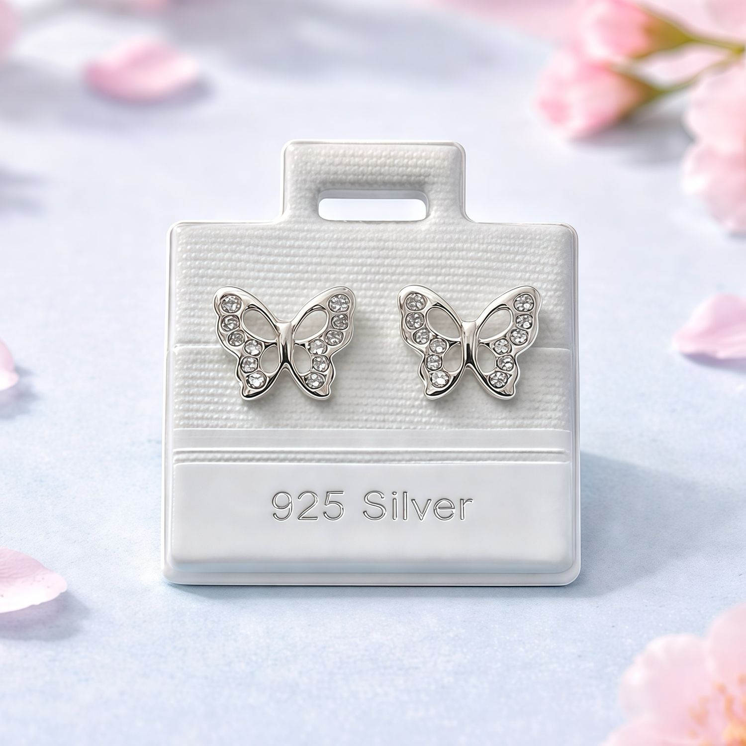 Broquel Mariposa PP Plata 925 MX