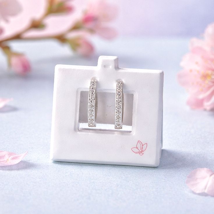 Huggie Premium Micropabe Italiana Plata 925 miden 8MM