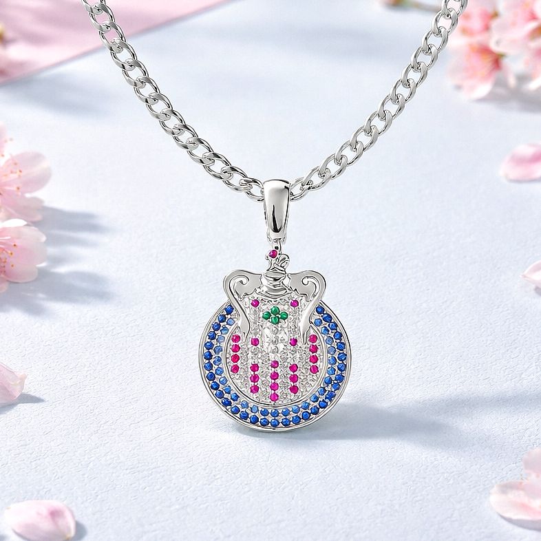 Cadena Cubana 4mm x 24" con Dije Equipo de Futbol GDL Plata 925 MX
