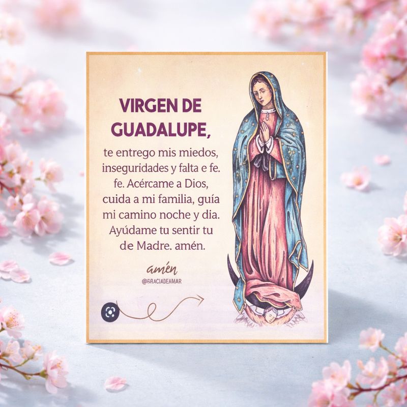 Pulsera Hilo Rojo Virgen de Guadalupe Plata 925 MX