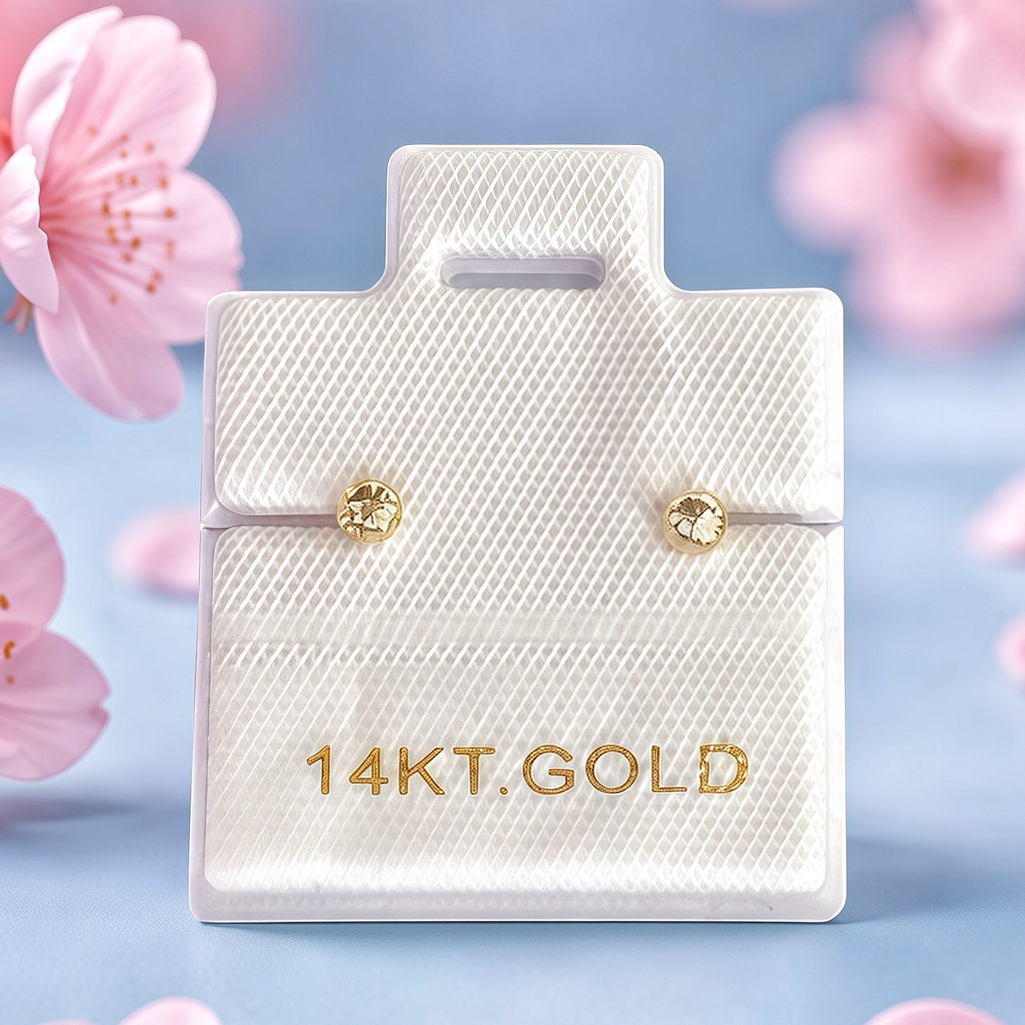 14K Gold Egg with Chick Earrings