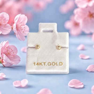 14K Gold Egg with Chick Earrings