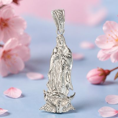 Dije Virgen de Guadalupe Plata 925 mexicana Dije Virgen de Guadalupe Plata 925 mexicana