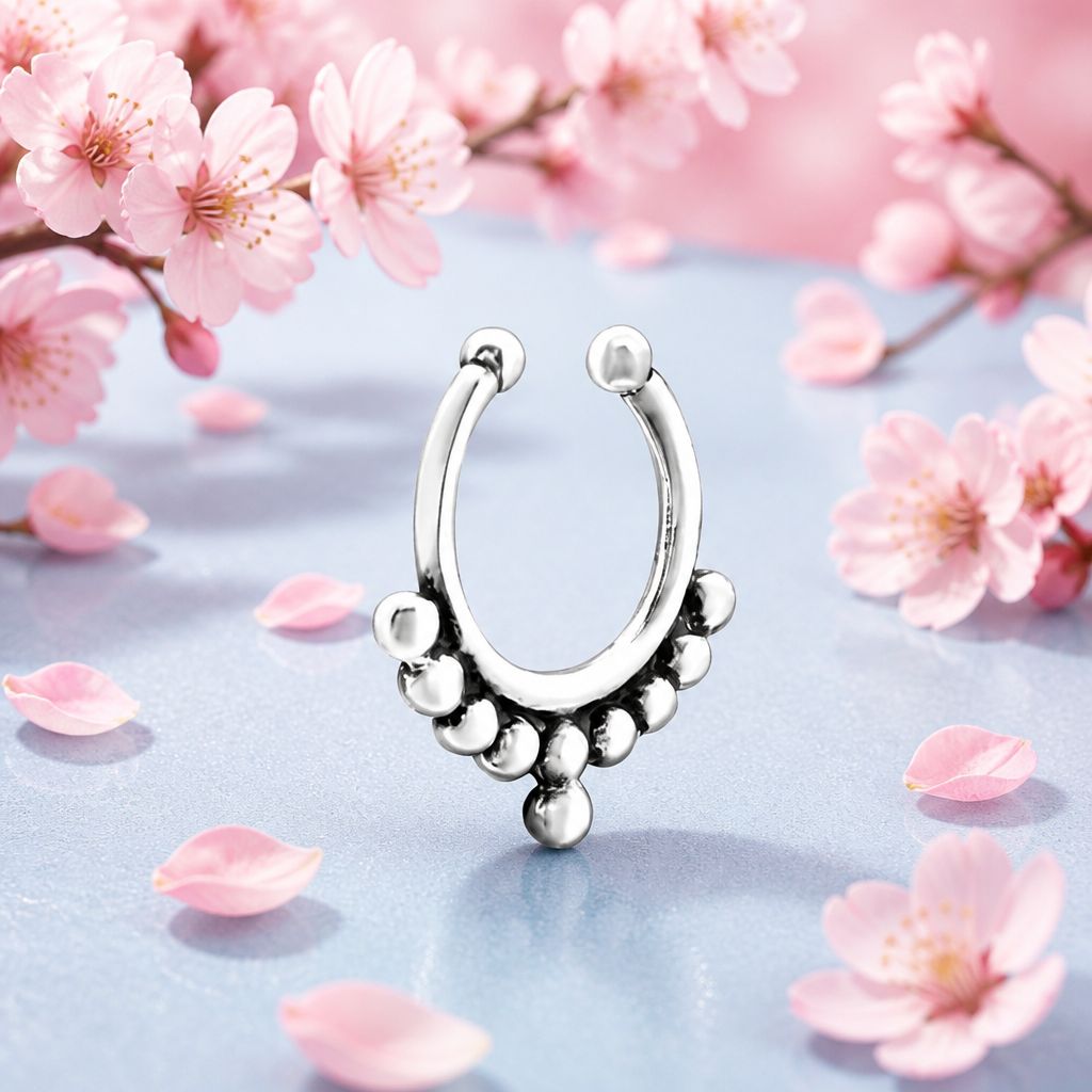 Piercing Nouse (Arete Nariz Clip) Plata 925 Tailandés