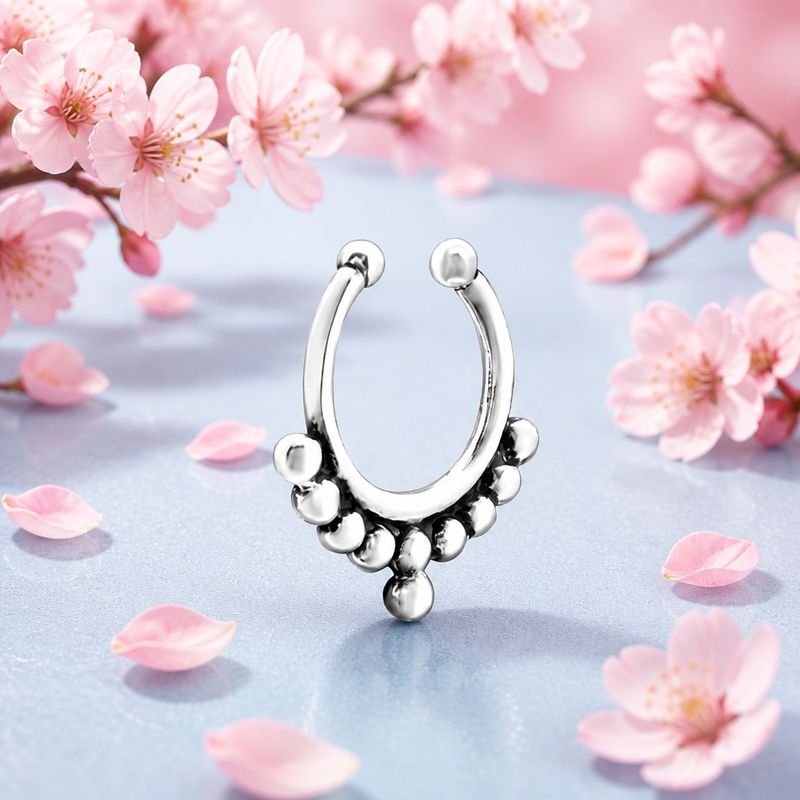 Piercing Nouse (Arete Nariz Clip) Plata 925 Tailandés