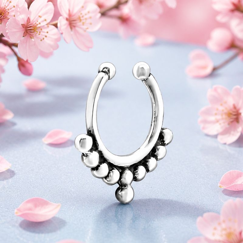 Piercing Nouse (Arete Nariz Clip) Plata 925 Tailandés