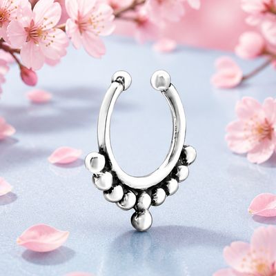 Piercing Nouse (Arete Nariz Clip) Plata 925 Tailandés