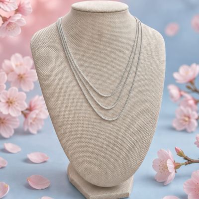 Cadena Miami Cuban 2mm de ancho 24" de largo, plata 925 Italiana