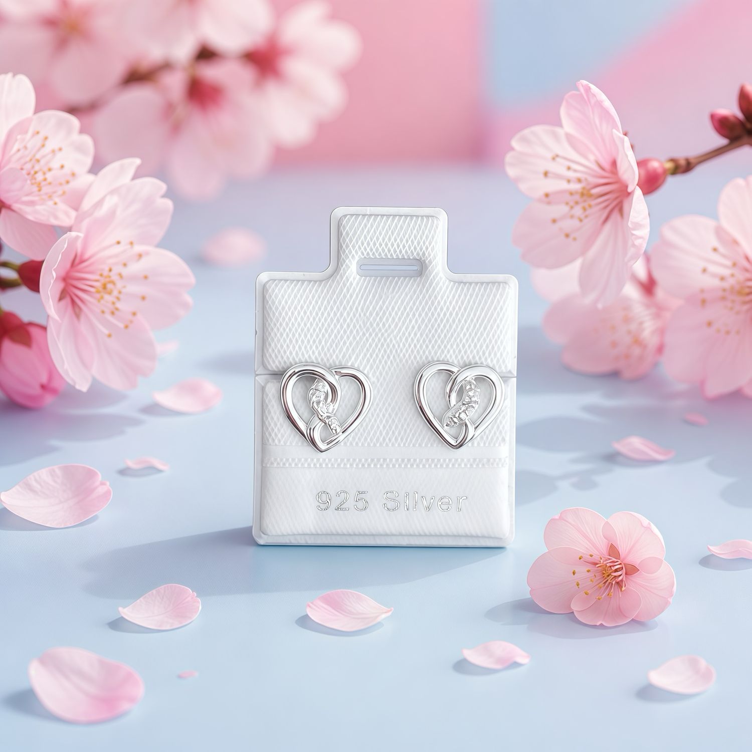 Broquel Corazon Infinito  Broche de Mariposa Plata 925