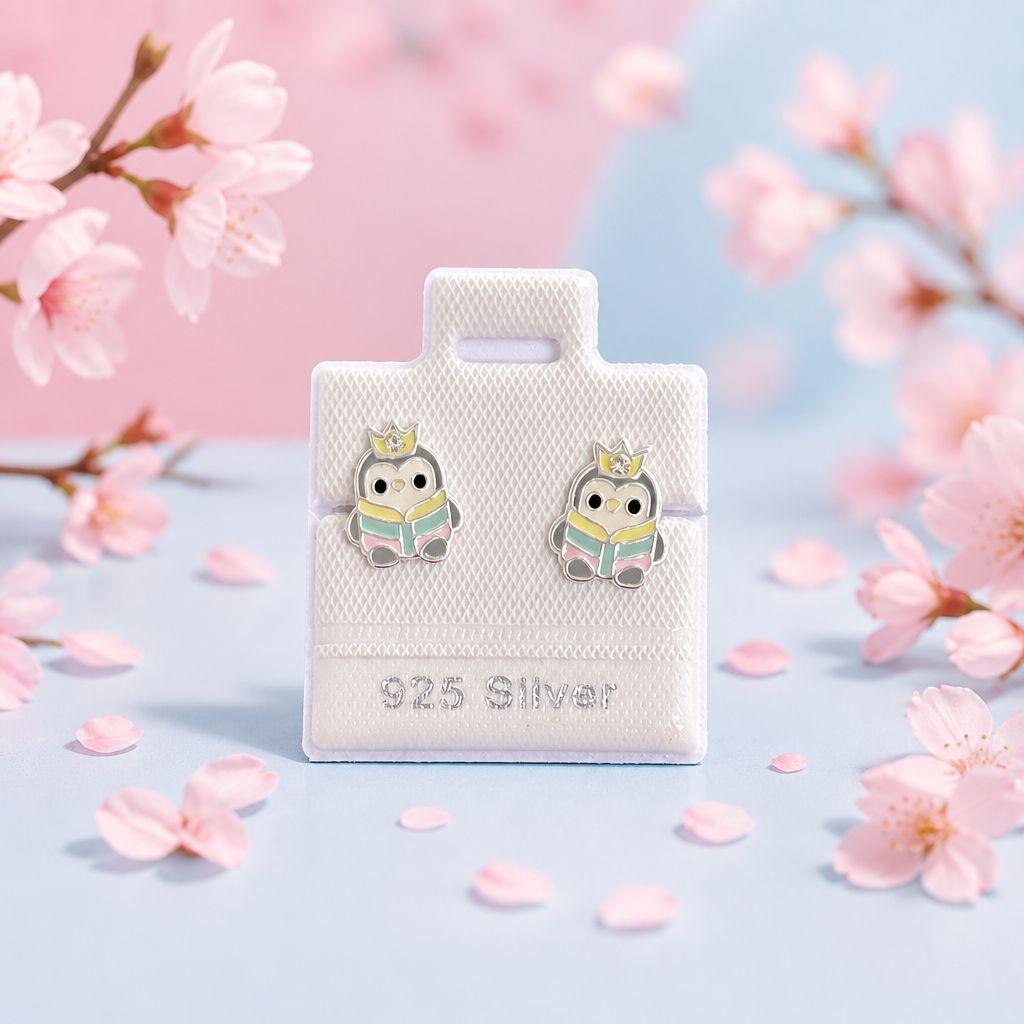 Broquel Buho Esmaltado  Broche de Mariposa Plata 925