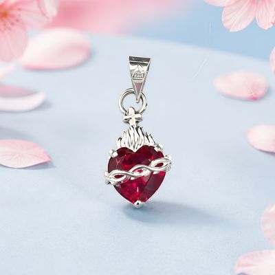 Dije Sagrado Corazon de Jesus Plata 925 mexicana Dije Sagrado Corazon de Jesus Plata 925 mexicana