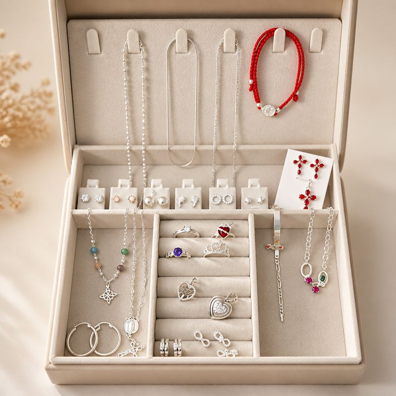Kit inicio 23 Piezas Mixtas plata 925