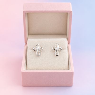 Broquel Cruz Plata 925 Thailandes