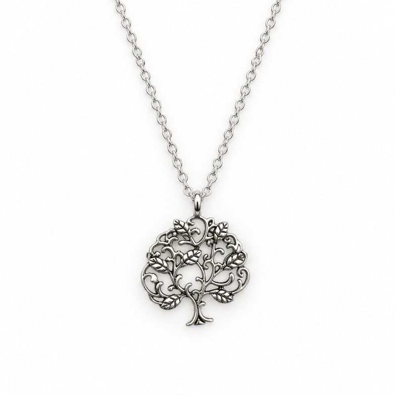 Collar Arbol de la vida oxy  Plata 925 Tailandesas