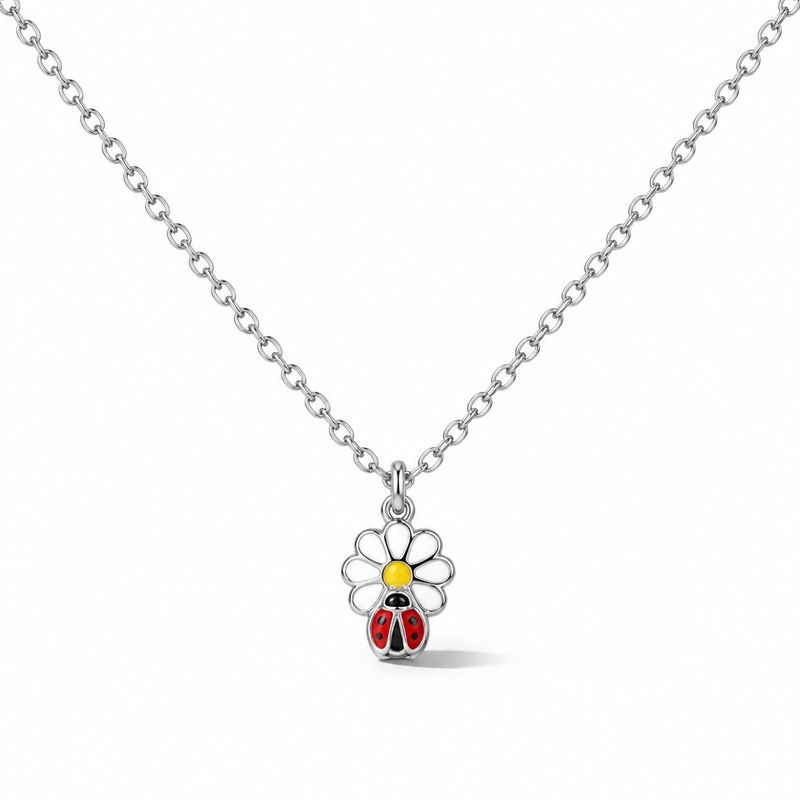 Collar para Niña Catarina Esmaltado  Plata 925 Tailandesas