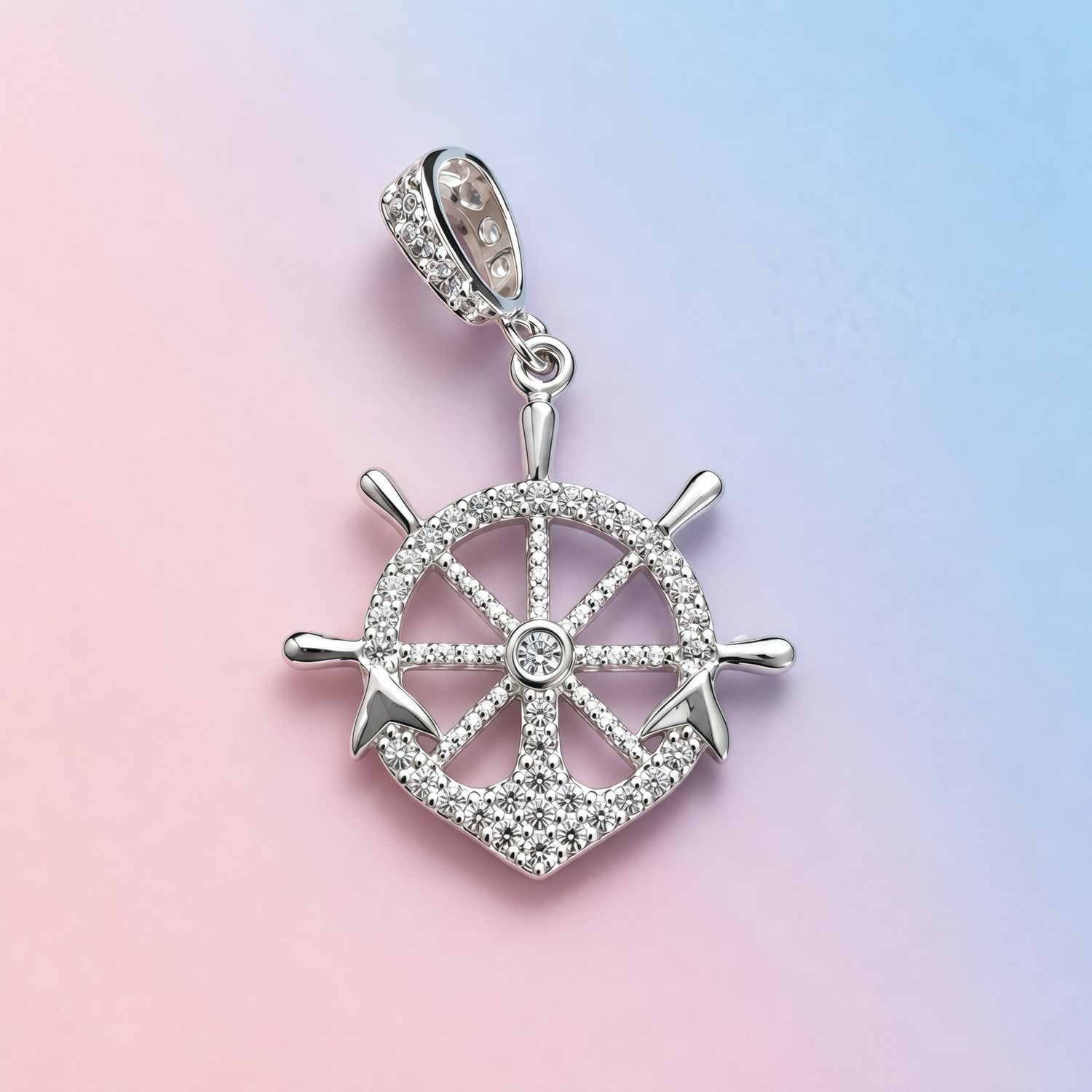 Dije Ancla Timon plata 925 Mexicana