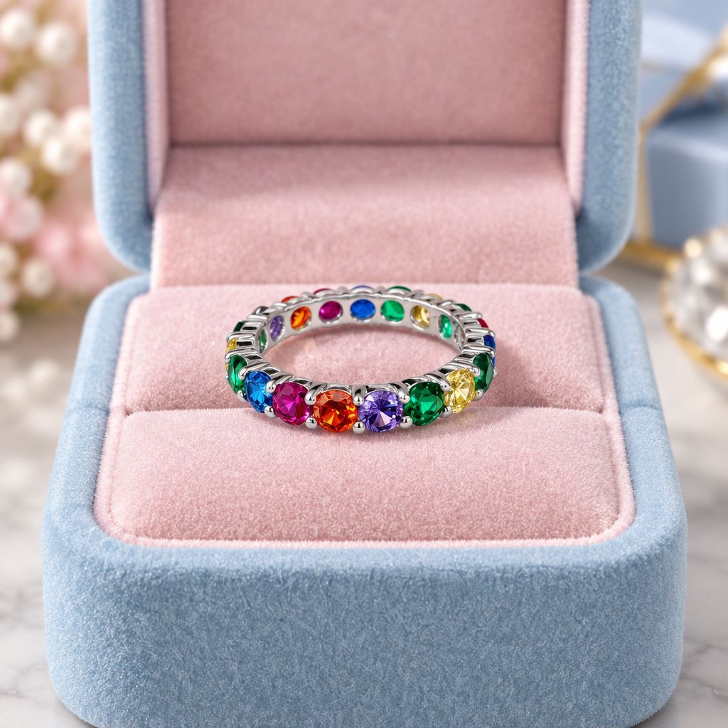 Anillo Churumbela Colores 3mm de ancho