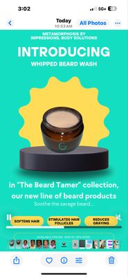 The Beard Tamer Whipped Beard Wash